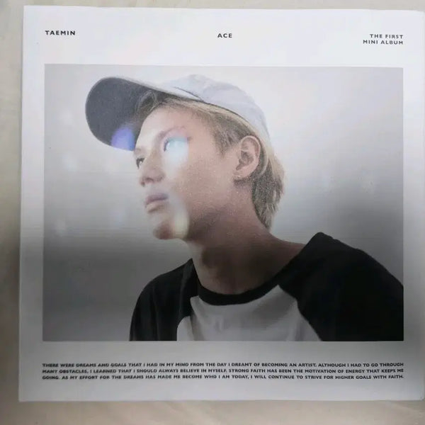 [BUNJANG] Taemin ACE Album (Unsealed, Photocard Included) / 태민 ACE 앨범(개봉, 포카 O)