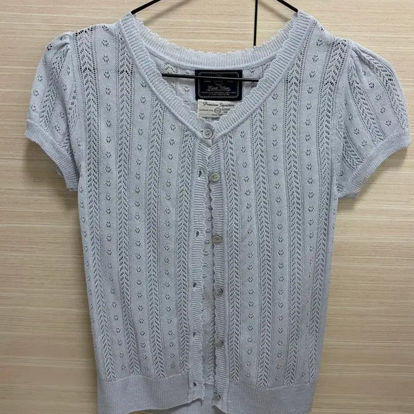 [BUNJANG] Ailet Cardigan / 정가41,000원 여름 아일렛가디건