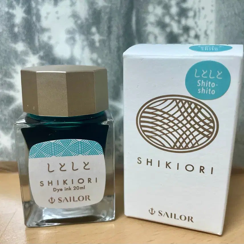 [BUNJANG] Sailor Shikiori "Rainy Season" Bottle Ink - Sitotoshi / 세일러 시키오리 빗소리 병잉크 시토시토