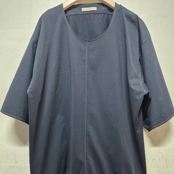 [BUNJANG] System Button Detail T-Shirt / 시스템 단추 장식 티셔츠