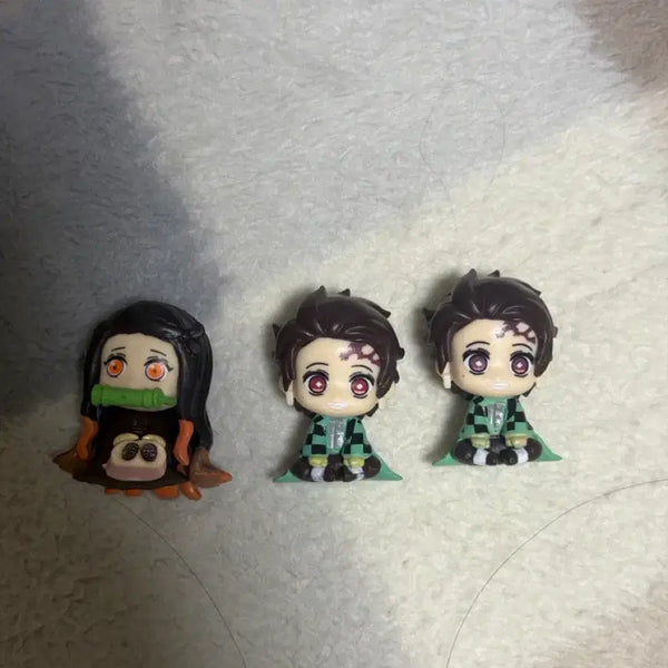 [BUNJANG] Demon Slayer Tanjiro & Nezuko Mini Figure Set / 귀칼미니피규어