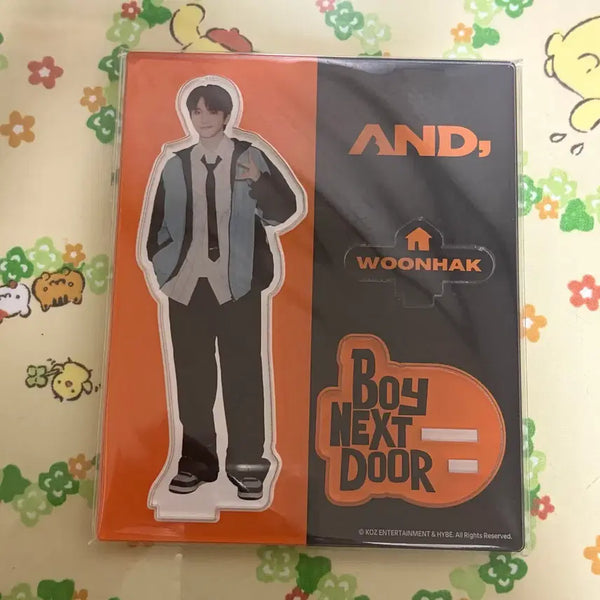 [BUNJANG] BOYNEXTDOOR Yunhak Sealed Acrylic / 보이넥스트도어 운학 AND 아크릴 미개봉