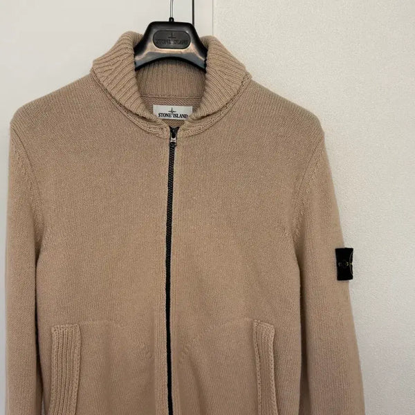 [BUNJANG] Stone Island Knit Zip-Up / [100-105, 국문택] 스톤아일랜드 니트 집업