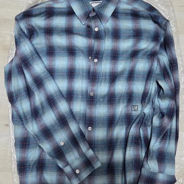 [BUNJANG] Wooyoungmi 22FW Flannel Check Shirt Size 52 / 우영미 22fw 플란넬 체크 셔츠 52사이즈