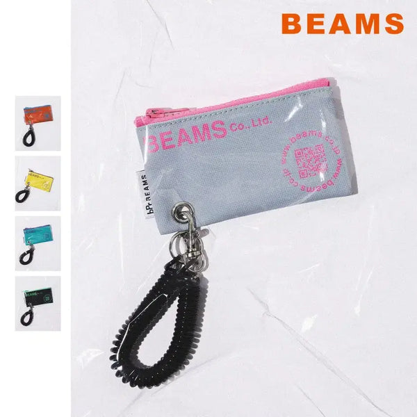 [BUNJANG] BEAMS bPr Tarpaulin Logo Pouch XS / 빔즈 bPr 타포린 로고 파우치 XS