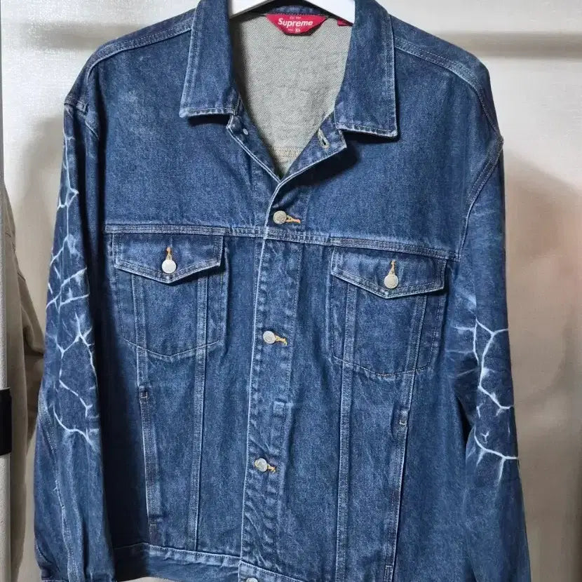 [BUNJANG] Supreme Denim Jacket Blue XL / 슈프림 데님 청자켓 블루 xl 판매합니다.