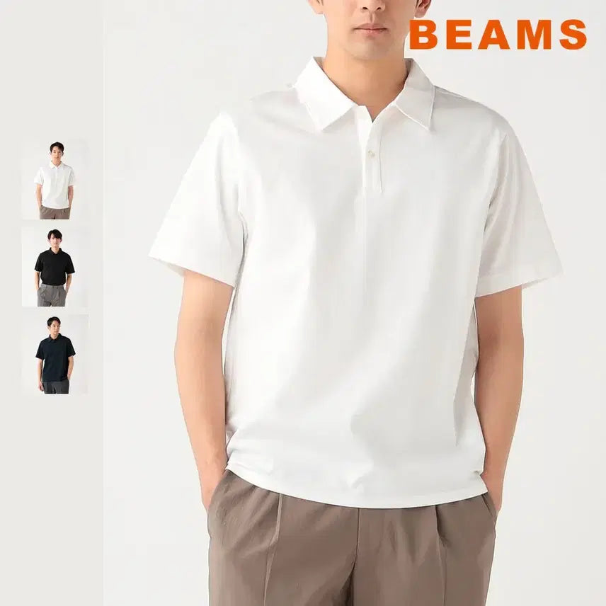 [BUNJANG] BEAMS HEART Luxury Ponchi Polo Shirt / 빔즈 하트 럭셔리 폰치 폴로셔츠