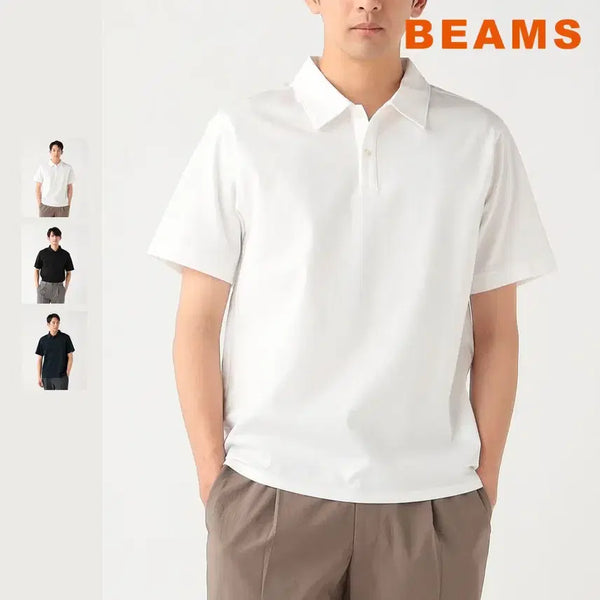[BUNJANG] BEAMS HEART Luxury Ponchi Polo Shirt / 빔즈 하트 럭셔리 폰치 폴로셔츠