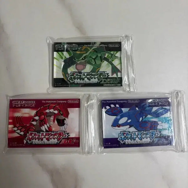 [BUNJANG] Pokemon Nintendo Cartridge Cover Acrylic Magnet / 포켓몬스터 닌텐도커버 아크릴마그넷 레쿠쟈, 그란돈, 가이오가