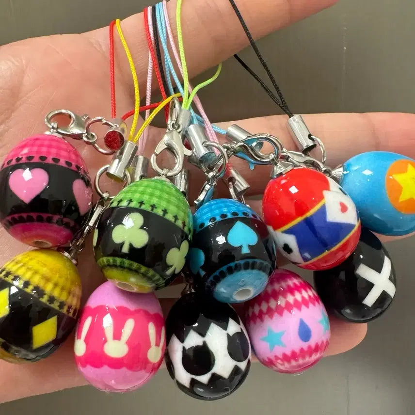 [BUNJANG] Shugo-Al Character Cell Phone Charm/Strap Set (10 Designs) / 10종 캐릭캐릭체인지 수호알 키링 폰스트랩 캐캐체 마음의알 비공굿즈