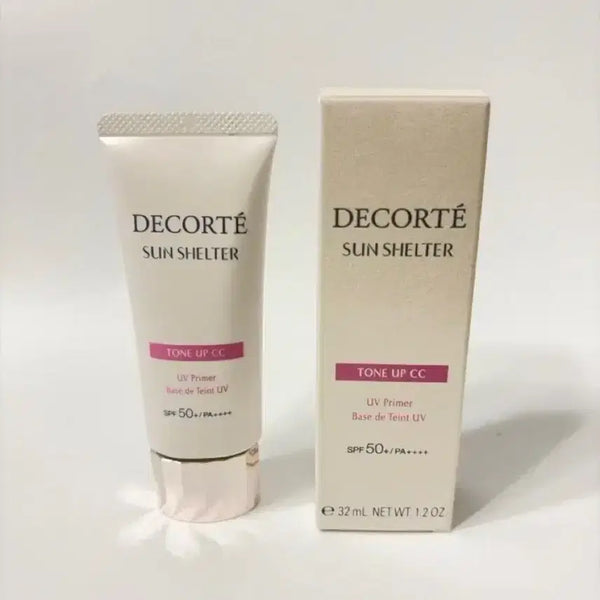 [BUNJANG] Decorte Sun Shelter Tone-Up CC UV Primer SPF50+/PA++++ / [새상품] (정가55,000원)데코르테 선쉘터 톤업 CC UV 프라이머