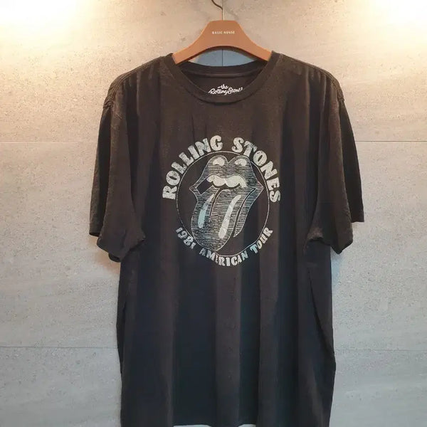 [BUNJANG] Rolling Stones 1981 American Tour T-Shirt / 롤링스톤즈. 1981 아메리칸 투어. 반팔 티셔츠.
