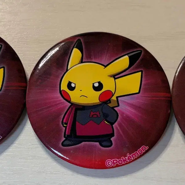 [BUNJANG] Pokemon Pikachu Badge 3 Types Set / 보스놀이 피카츄 뱃지 3종 판매합니다