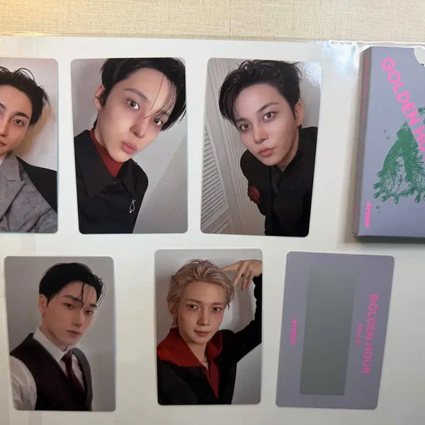 [BUNJANG] ATEEZ Golden Hour Part.5 Album Photocard / 에이티즈 포카 골든아워 파트5 앨범 포토카드