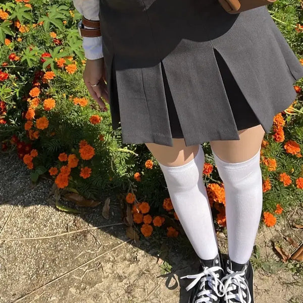 [BUNJANG] Beverly Hills Polo Club White Knee-High Socks / 교신가능) 비버리힐스 폴로클럽 니삭스 화이트