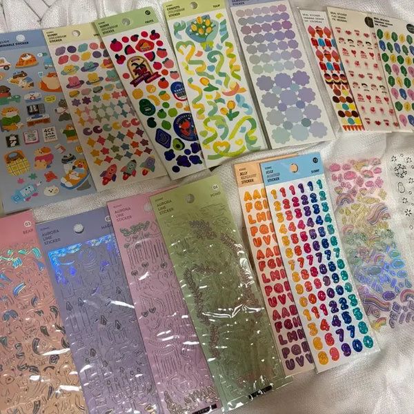 [BUNJANG] Seal Sticker Set / 씰스티커