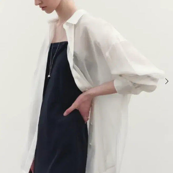 [BUNJANG] SIE Nysia Shirt White / SIE 시에 니스 시어 셔츠 화이트