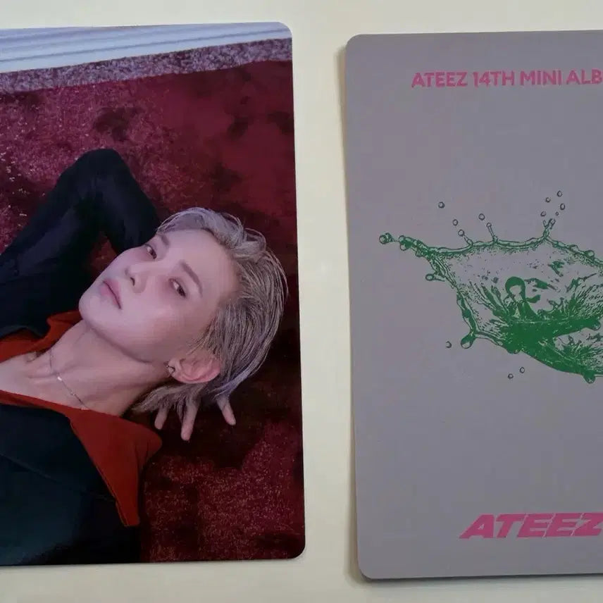 [BUNJANG] Ateez Yeosang Photocard Album / 에이티즈 여상 포카 poca album