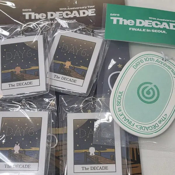 [BUNJANG] DAY6 Encore Fanclub Gift Keyring & Air Freshener Set / 데이식스 앙콘 팬키프트 팬클럽 기프트