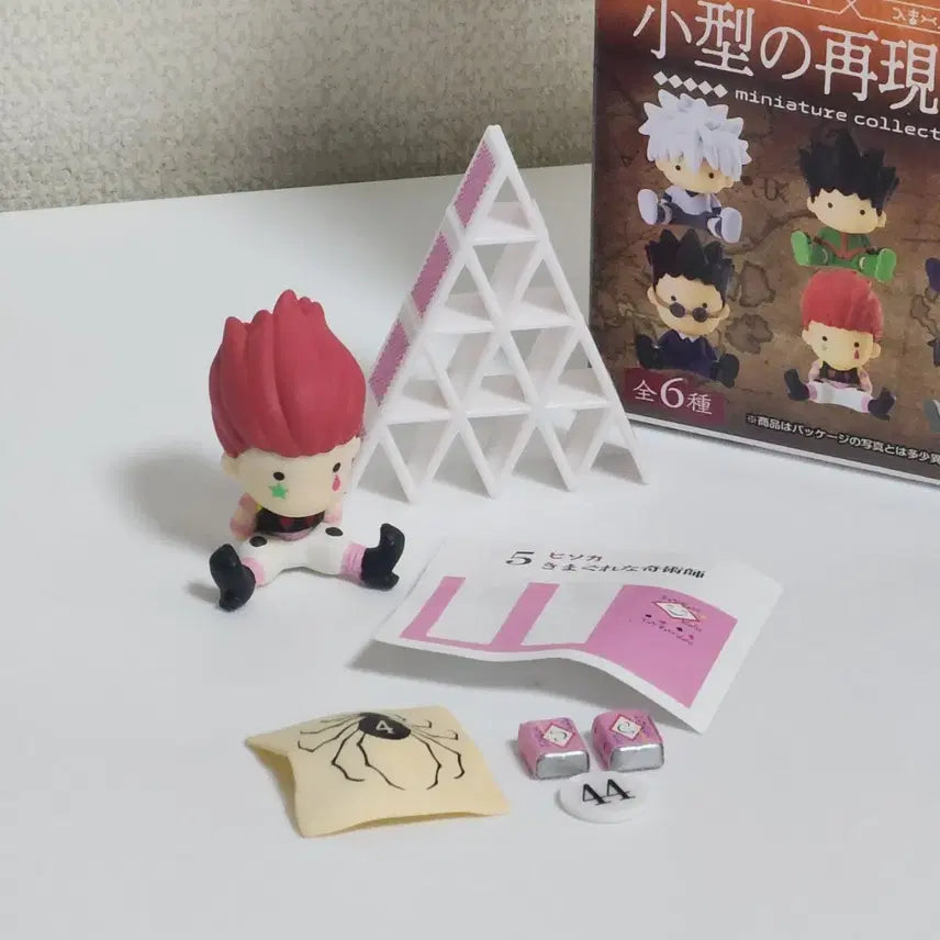 [BUNJANG] Hunter x Hunter Hisoka Rement Miniature Figure Petadol / 헌터헌터 히소카 리멘트 소형 재현 모형 페타돌