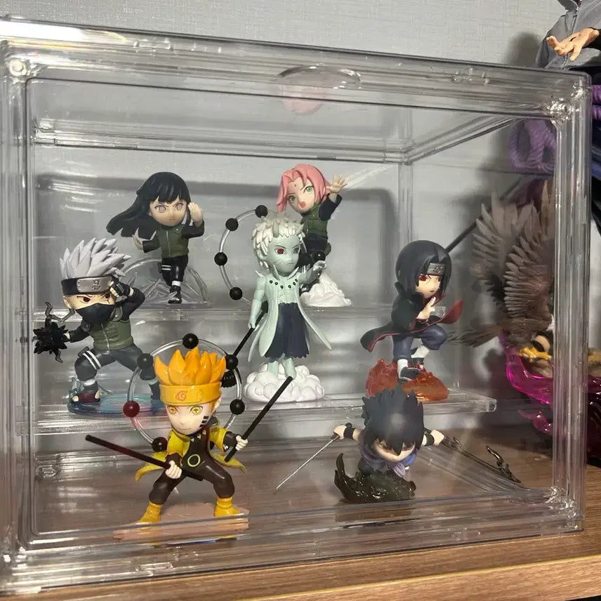 [BUNJANG] Pop Mart Naruto Ten-Tails War Figure Bundle Set (Naruto, Sasuke, Itachi, Kakashi) / 일괄) 나루토 팝마트 인계대전 피규어 육도나루토 사스케 이타치 카카시 등