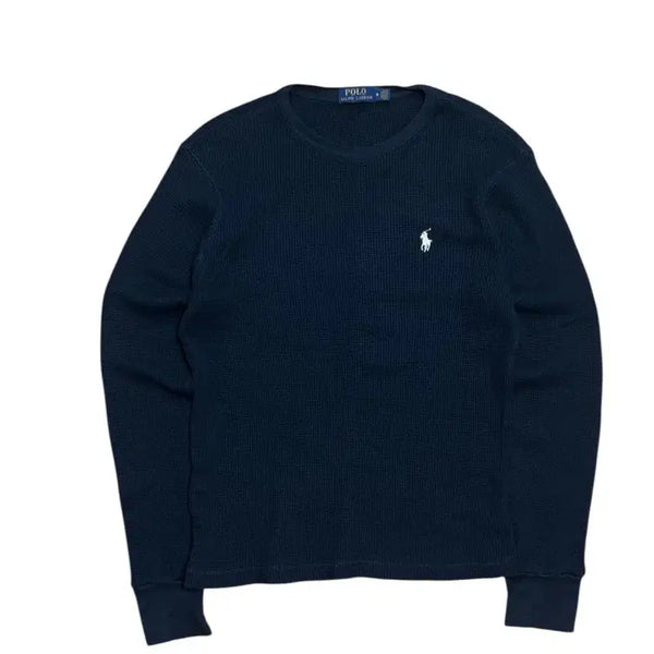 [BUNJANG] Polo Ralph Lauren Navy Waffle Long Sleeve / 폴로 랄프로렌 네이비 와플 롱슬리브