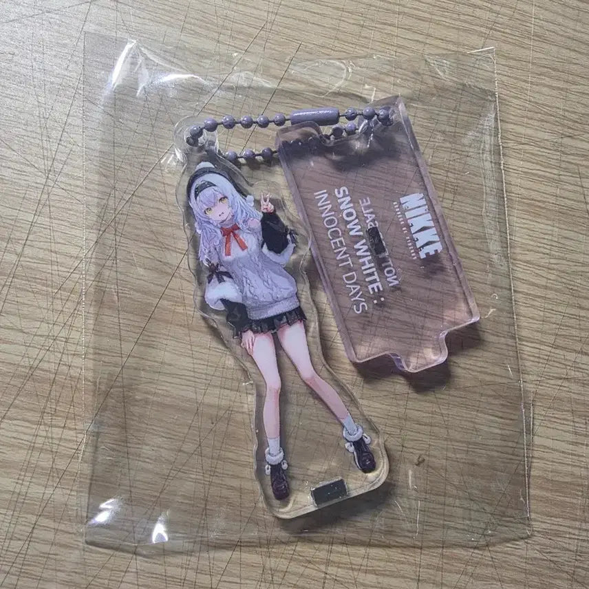 [BUNJANG] NİKE Doojim Snow White Acrylic Stand Keyring / 니케 두찜 스노우화이트 아크릴 스탠드 키링 ( 스화 )