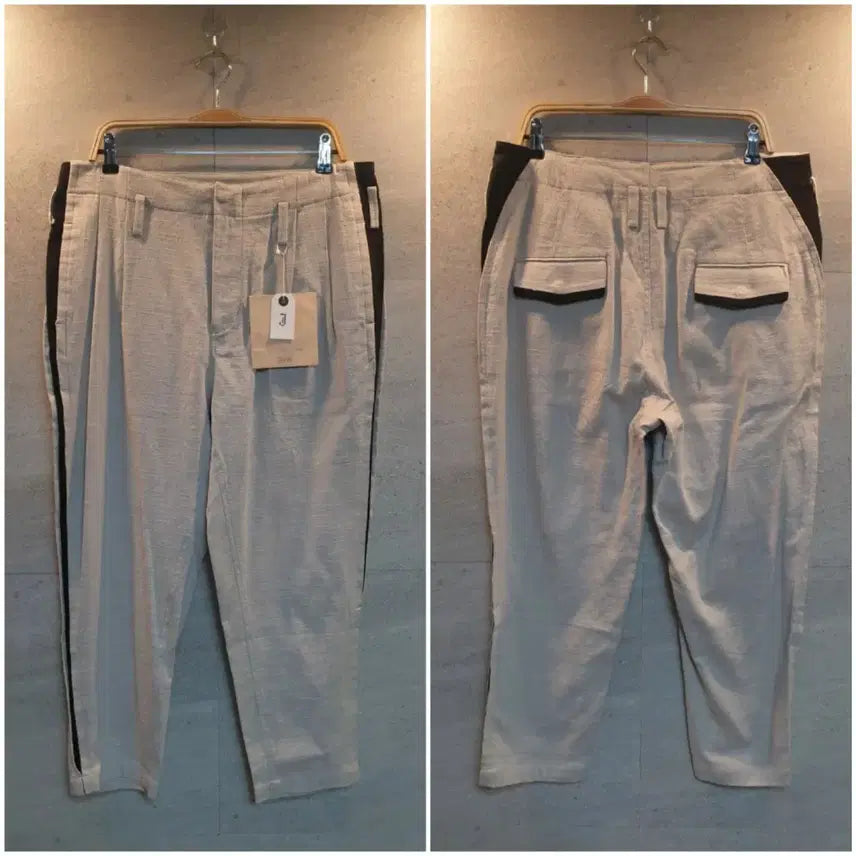 [BUNJANG] Jieor Colorblock Side Stripe Pants / JIEOR. 사이드라인 배색 팬츠.