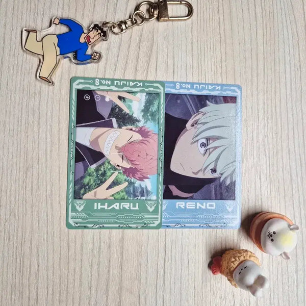 [BUNJANG] Kaiju No. 8 Reno & Ichikawa Ichimaru Photocard Set / 괴수8호 레노, 이하루 카드(급처)