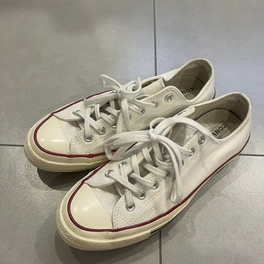 [BUNJANG] Converse Chuck 70 Low Top White / 컨버스 로우  척 70 화이트 270