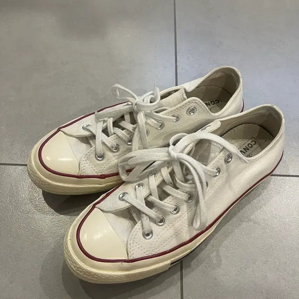 [BUNJANG] Converse Chuck 70 Low Top White / 컨버스 로우  척 70 화이트 270