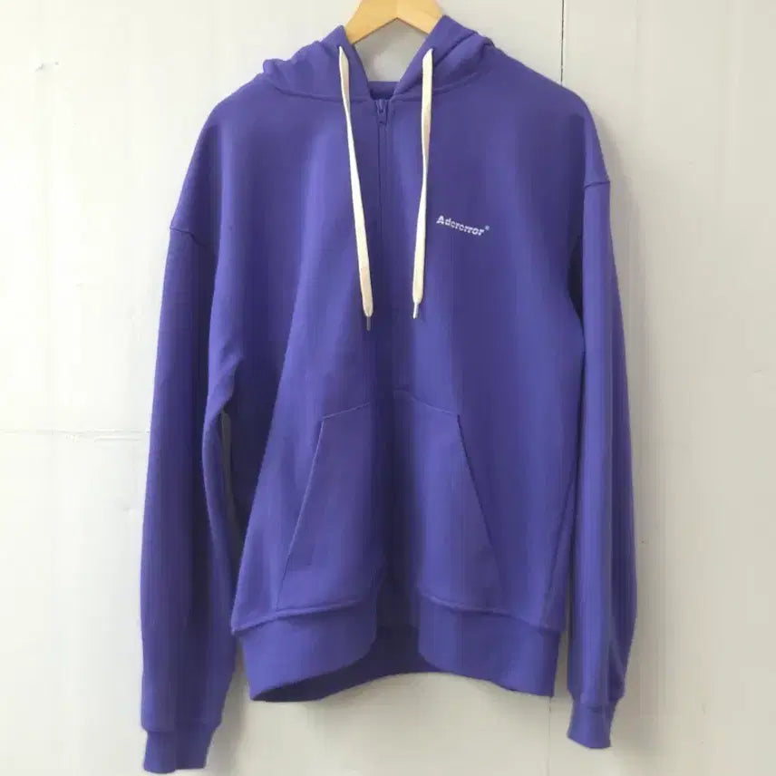 [BUNJANG] Ader Error Purple Hooded Zip-Up A1 / 아더에러 퍼플 후드 집업 A1