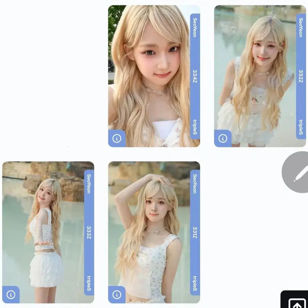 [BUNJANG] TripleS Yoon Seoyeon Summer Object Set / 트리플에스 윤서연 썸머 오브젝트 세트