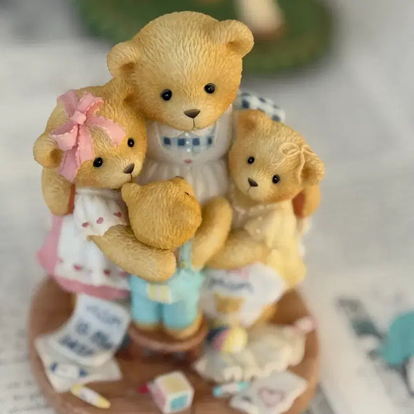 [BUNJANG] Cherished Teddies 'I'm Surrounded By Hugs' Figurine / 체리쉬드 테디 피겨린 / 테디베어피겨린