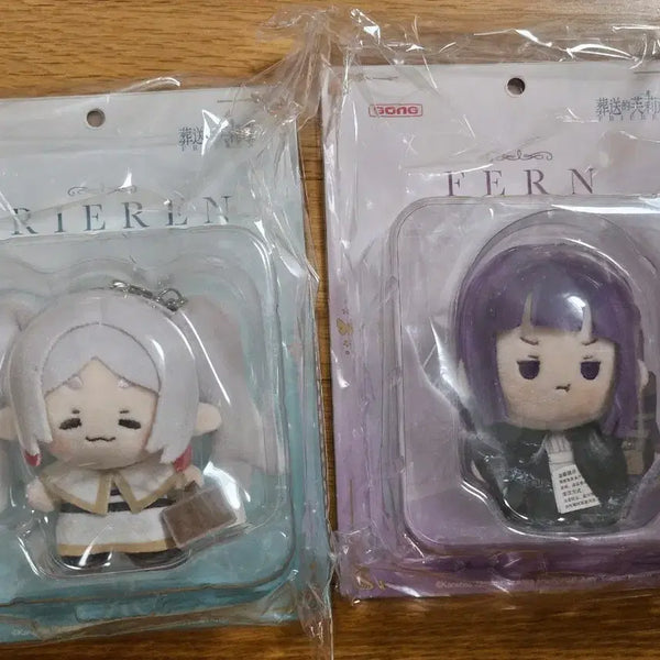 [BUNJANG] Frieren: Beyond Journey's End Frieren & Fern Popmart Plush Keychain Bundle Set / 택포/일괄)장송의 프리렌 팝마트 인형 키링 프리렌+페른