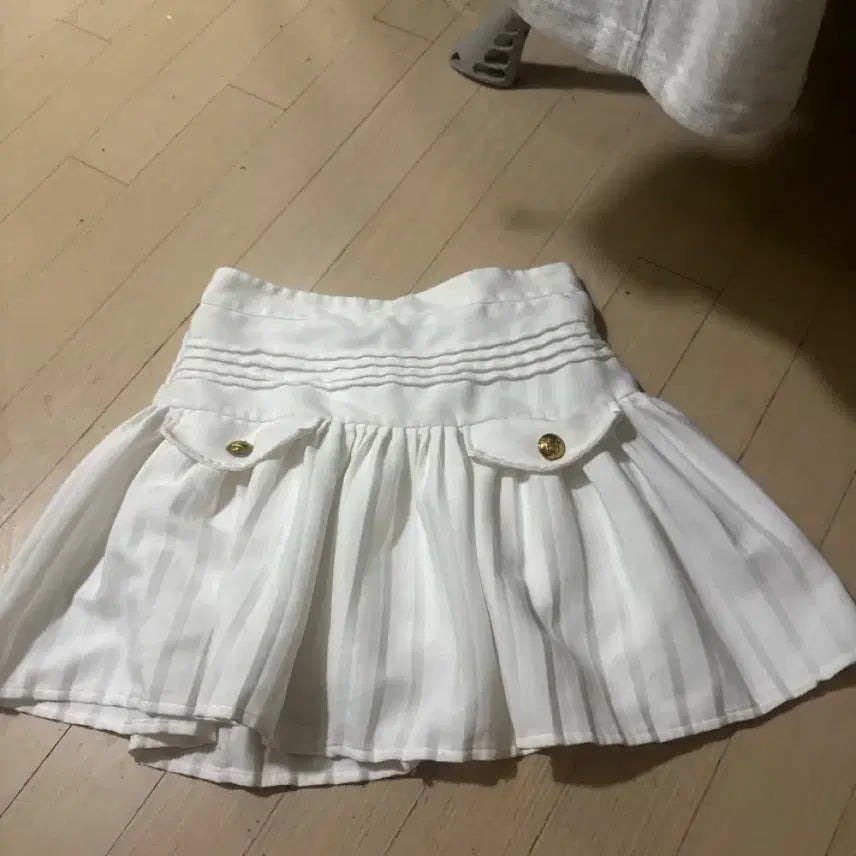 [BUNJANG] Imported Clothing Gold Trim Skirt M / 금장 수입의류 스커트 m