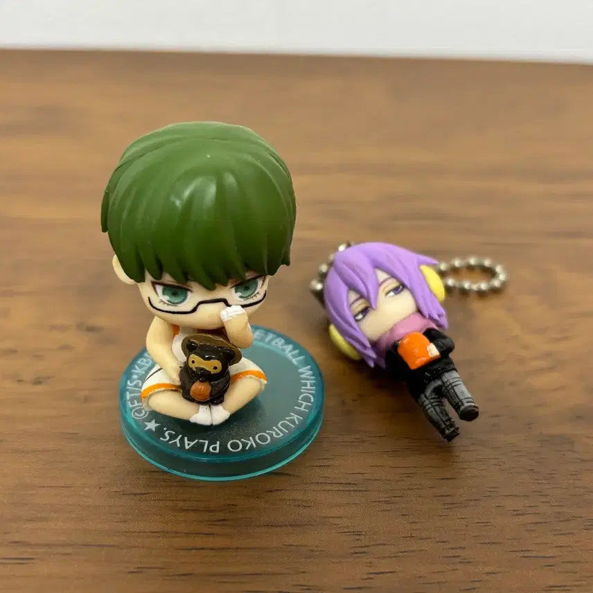 [BUNJANG] Kuroko's Basketball Swarasetai Figure Bundle (Midorima, Murasakibara) / 쿠로코의 농구 가챠 피규어 일괄 (미도리마,무라사키바라)