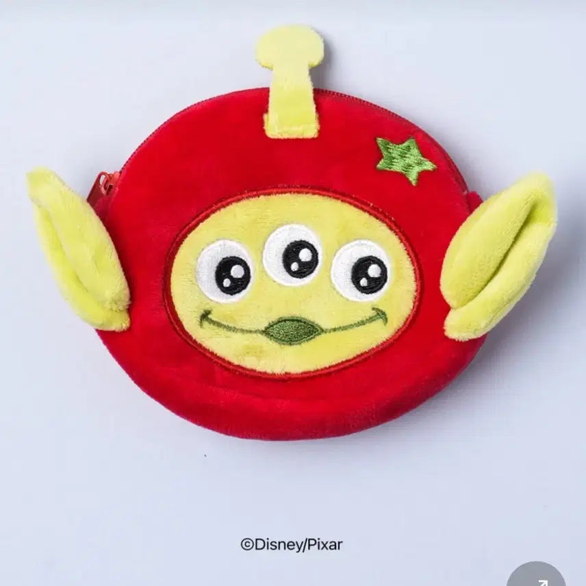 [BUNJANG] Daiso Toy Story Alien Tomato Pouch / 다이소 토이스토리 알린 파우치 토마토