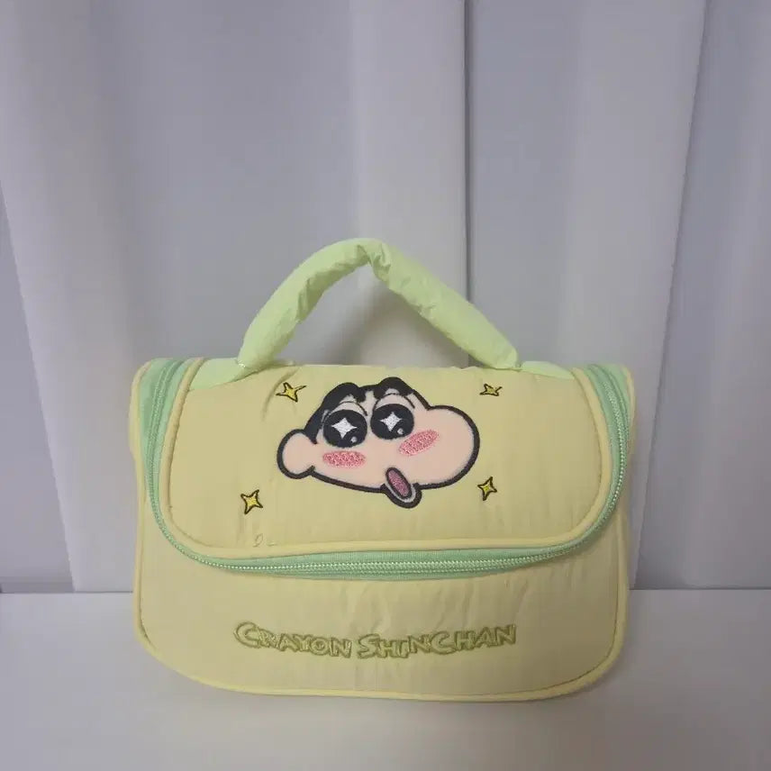 [BUNJANG] Crayon Shin-chan Pouch Bag (Unused with Tag) / [미사용/택있음] 짱구 파우치 가방