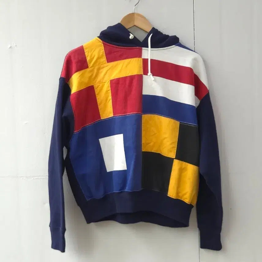 [BUNJANG] Polo RL67 Fleece Hoodie Size S / 폴로 RL67 기모 후드 S