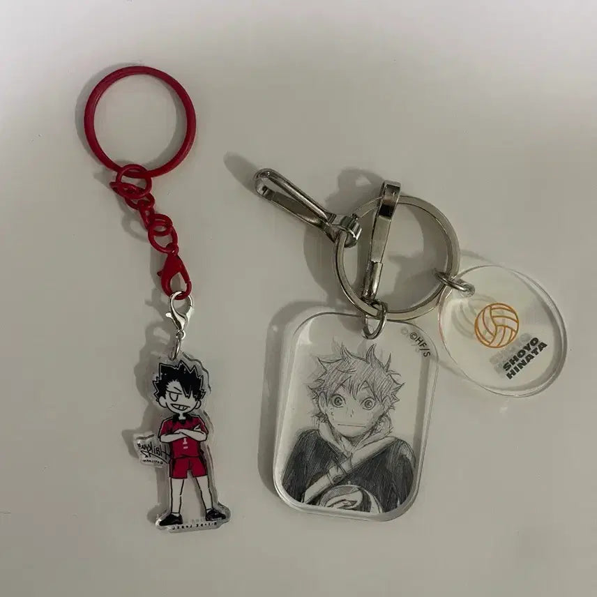 [BUNJANG] Haikyuu!! Character Keychains / 하이큐 키링 개별 판매