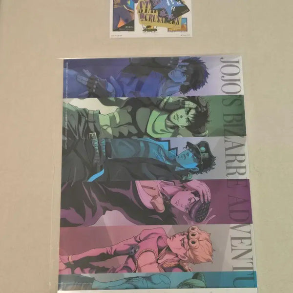 [BUNJANG] JoJo's Bizarre Adventure Clear Poster + Stickers / 죠죠의 기묘한 모험 클리어 포스터 + 스티커