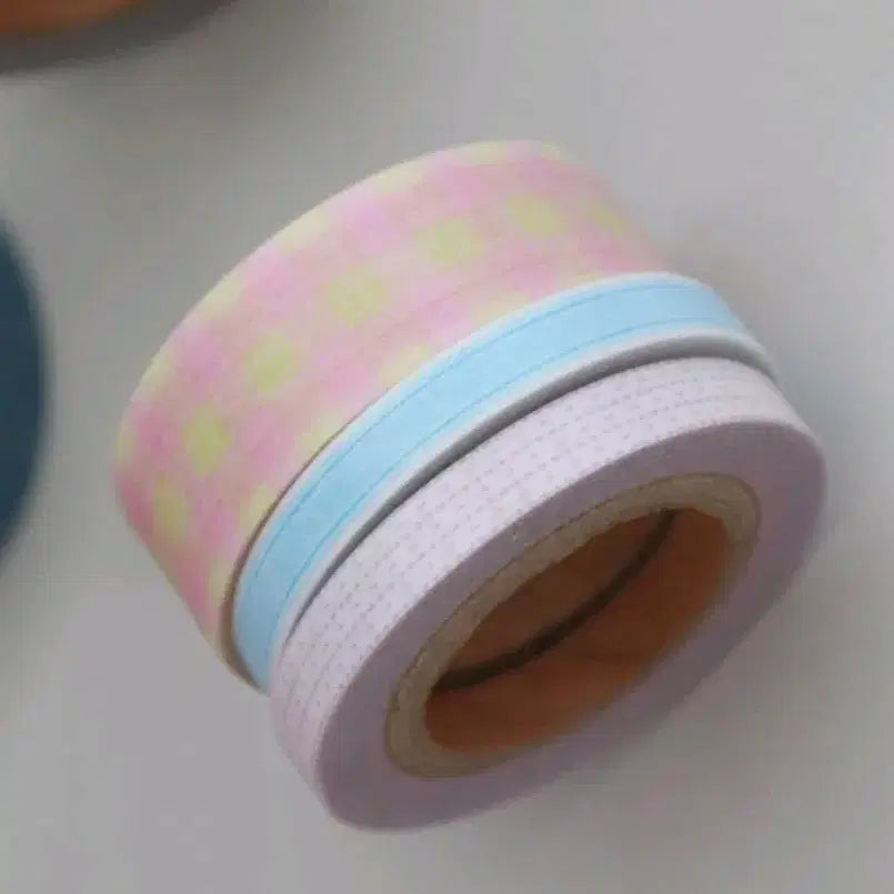 [BUNJANG] Magrethera Lemon Sorbet 3-Set Washi Tape / (재고1)마그레세라 lemon sorbet 3종 세트 마테띵