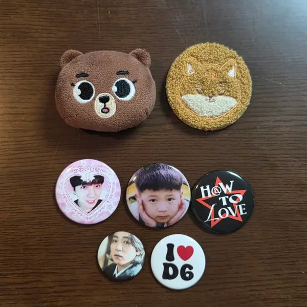 [BUNJANG] Day6 Japan MD Badges Bundle / 데이식스 뱃지 모음, 방이 일본 엠디 뱃지, 25클콘 부클 케