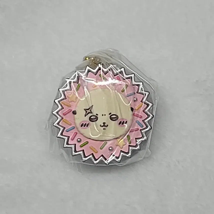 [BUNJANG] Bandai Chiikawa Handmade Snack Charm Rakko Chocolate Keychain / 반다이 치이카와 수제간식참 랏코 초코 키링
