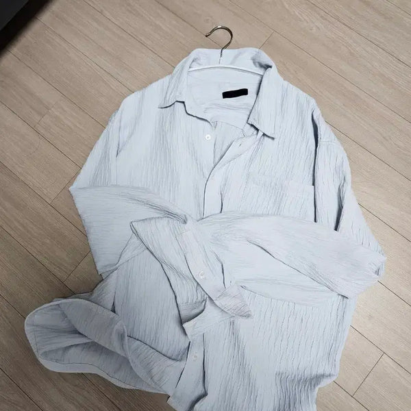 [BUNJANG] DNSR Crinkle Wire Shirt XL / DNSR 크랭클 와이어셔츠 XL