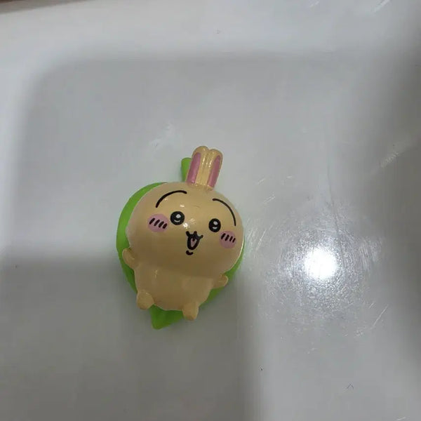 [BUNJANG] Chiikawa Usagi Bath Bomb Figure / 치이카와 입욕제 배쓰밤 우사기 피규어 나뭇잎 먼작귀 배스밤