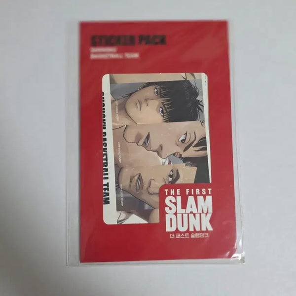 [BUNJANG] The First Slam Dunk Official Goods Sticker Pack / [공식굿즈] 더 퍼스트 슬램덩크 스티커 팩 슬램덩크 팝업스토어