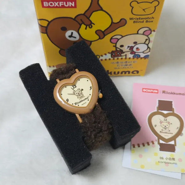 [BUNJANG] San-X Rilakkuma Gacha Gurutan Time 06 Clock / 리락쿠마 시계 가챠 구루타임 06 산엑스 정품