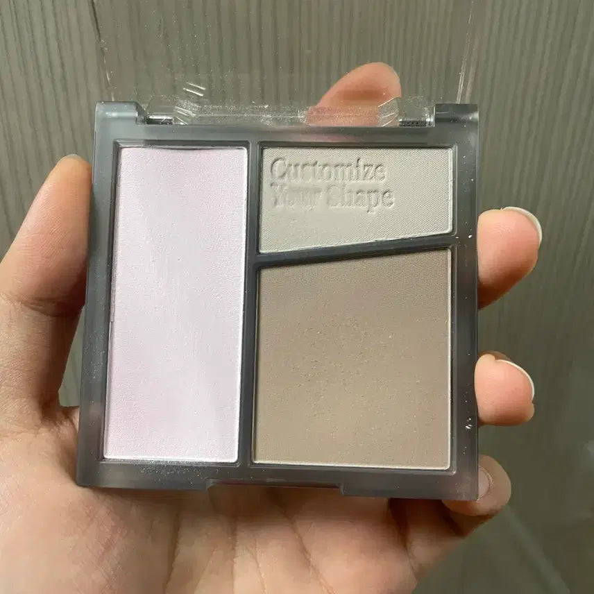 [BUNJANG] Espoir Shaping Palette (Cool Tone) with Bonus Brush / 에스쁘아 쉐딩 쿨톤+증정브러쉬
